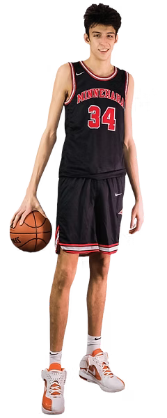 Chet taking it strong to the rim